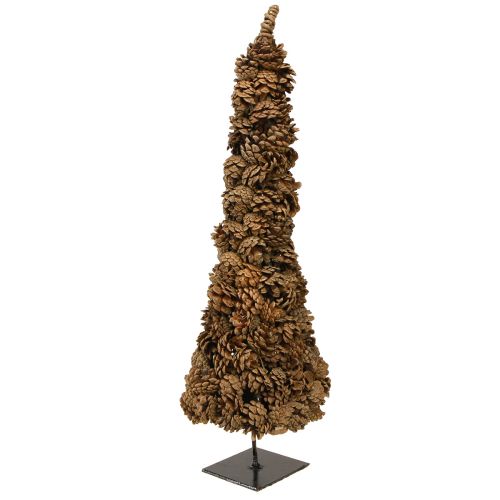 Floristik24 Zapfen Tischweihnachtsbaum Zapfenbaum Natur 16×60cm