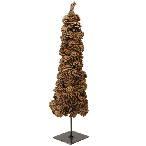 Floristik24 Zapfenbaum Weihnachtsbaum Zapfen Deko Natur 14×50cm