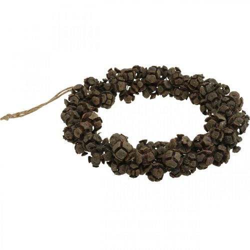 Floristik24 Zapfenkranz Zypresse Zapfen Kranz zum Hängen Natur Ø25cm