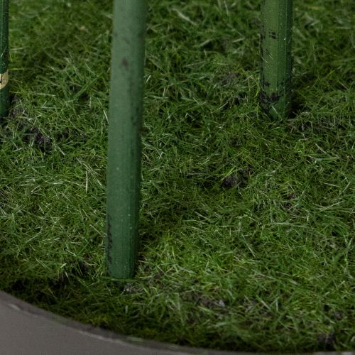 Künstlicher Bambusbaum Grün 132 cm mit Schwarzem Topf | Floristik24.ch