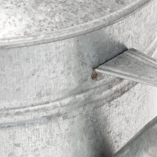 Zink-Giesskanne 27cm Vintage-Look - Metall Pflanzgefäss für Garten & Terrasse | Floristik24.ch