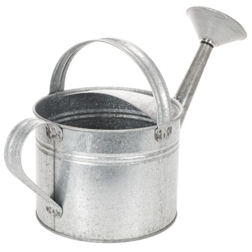 Zink-Giesskanne 27cm Vintage-Look - Metall Pflanzgefäss für Garten & Terrasse | Floristik24.ch