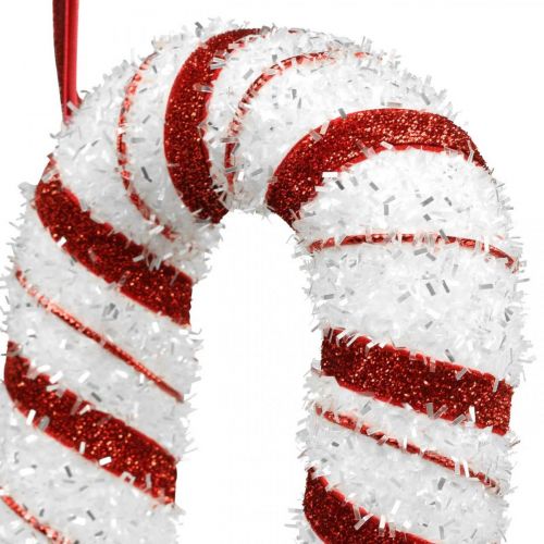 Artikel Deko Zuckerstange Weihnachten Rot Weiß Gestreift H34cm