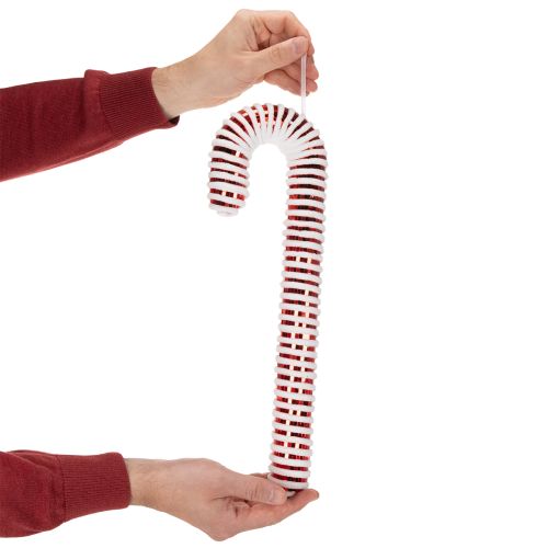 Künstliche Zuckerstange Weihnachtsdekoration XL 40 cm Rot-Weiss | Floristik24.ch