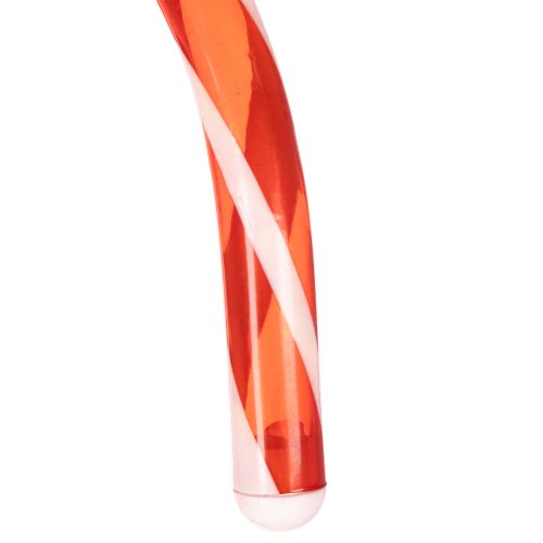 Künstliche Zuckerstangen aus Kunststoff 60cm Rot-Weiss 3er-Set für Weihnachtsdekoration | Floristik24.ch