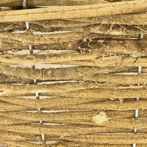 Artikel Blumenschale Natur Dekoschale Reben 31cm rustikal, Pflanzgefäß