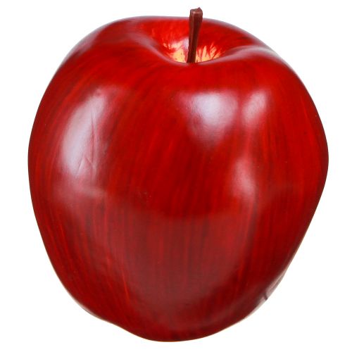 Artikel Deko Apfel Rot Deko Obst Ø8cm H9,5cm Red Delicious 4St