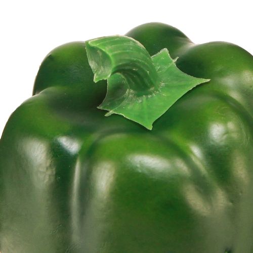 Artikel Deko Paprika Grün Lebensmittelattrappe Gemüse H10cm