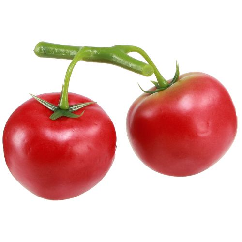 Deko Tomaten 2 Künstliche Tomaten an Rispe Ø6cm L15cm