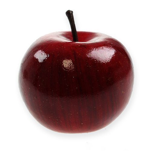 Künstliche Äpfeln Rot, glänzend 6cm 6St
