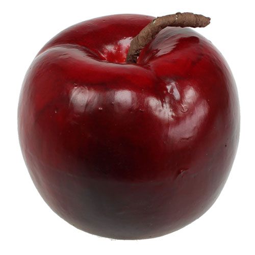 Floristik24 Deko-Apfel Rot 18cm