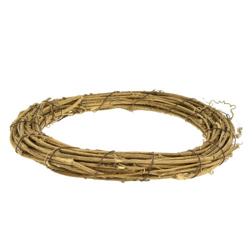 Floristik24 Dekokranz Rebenkranz Natur Kranz Rohling Ø25cm 4St