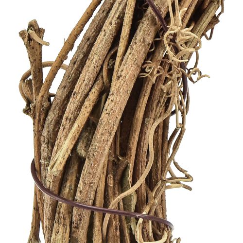 Artikel Dekoring Mini Rebenkranz Natur Ø15cm 6 Stück DIY Deko