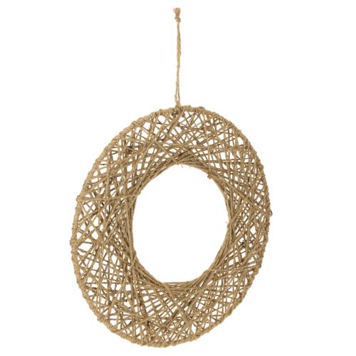 Dekoringe aus Jute Natur Ø38cm 2er-Set für Wand- und Fensterdeko online kaufen | Floristik24.ch