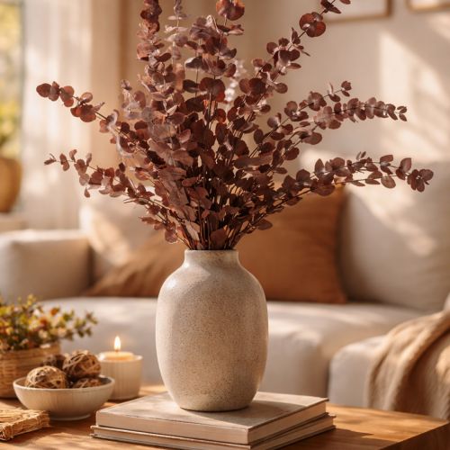 Artikel Eukalyptuszweige Eukalyptus konserviert Trockenblumen Rot 75cm 150g