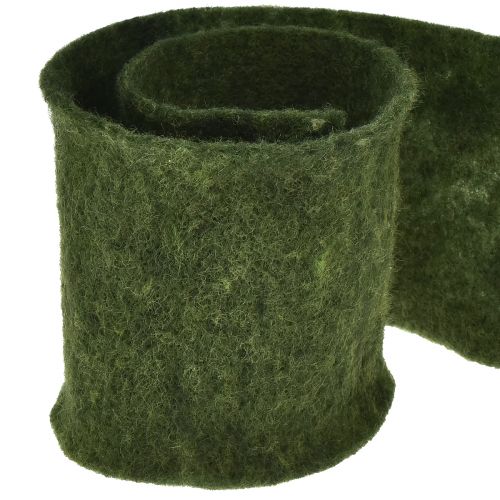 Artikel Filzband Wollband Bastelfilz Filzrolle Dunkelgrün 15cm 5m