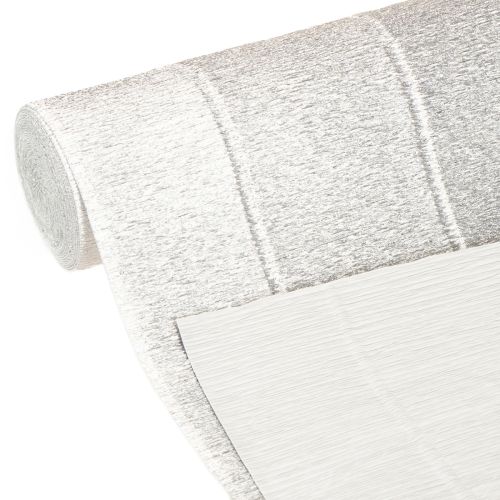 Artikel Floristen-Krepppapier Silber 50x250cm