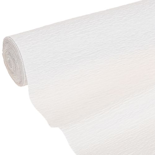 Floristen-Krepppapier Weiß 50x250cm