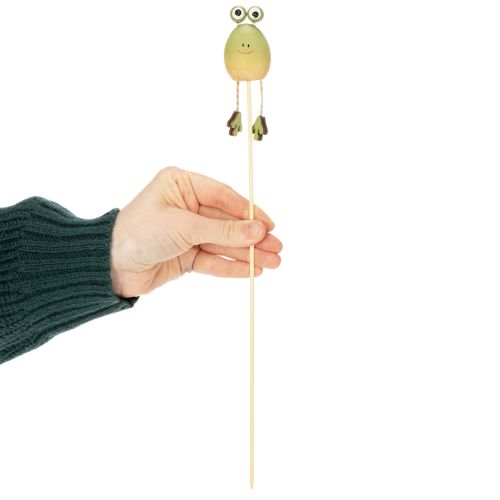 Artikel Frosch Gartenstecker zur Dekoration von Pflanzenkübeln im Frühjahr oder Sommer 34cm 6 St