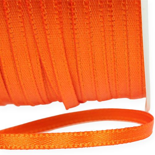 Artikel Satinband Geschenkband Dekoband Orange 3mm × 50m