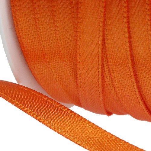 Artikel Geschenkband Dekoband Satinband Orange 6mm × 50m