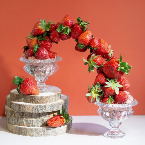 Klassische Glas-Schale mit Fuß im Vintage-Design – Klar, Ø13cm x 11 cm – Vielseitige Nutzung für Pokal Deko