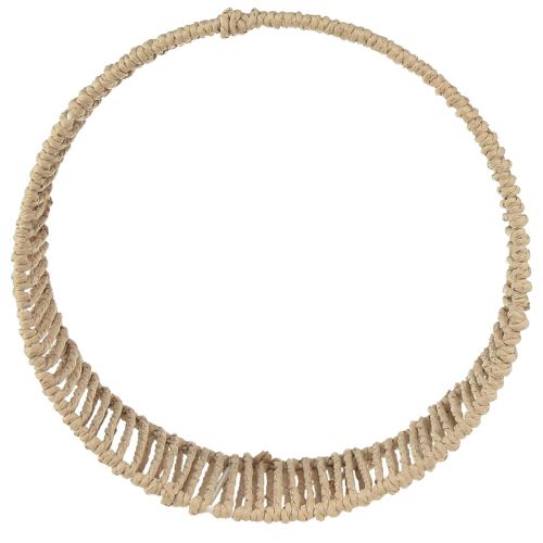Floristik24 Dekorative Jute-Hänge Ringe Ø 29cm – Natürliches Design für kreative Wandgestaltung 2St