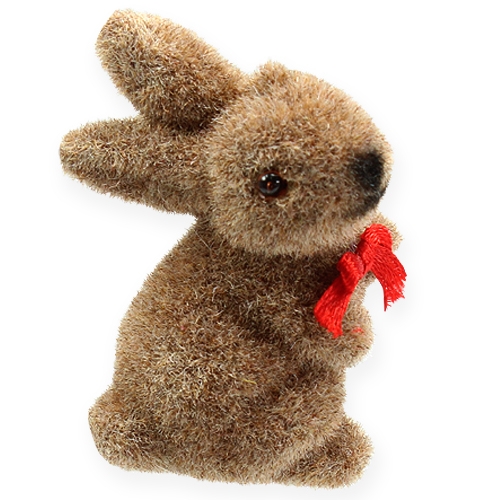 Artikel Osterhasen am Draht, sortiert, 5cm - 7cm 20 St