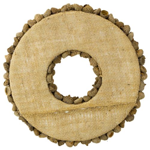 Artikel Naturkranz Herbstdeko Eicheln Türkranz Wandkranz DIY Ø30cm