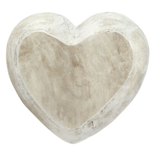 Artikel Herz mit Spruch Grabschmuck Polyresin Grau 14×13cm 2St