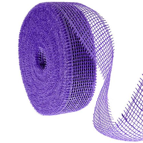Juteband Lila 5cm x 40m für Dekorationen und Bastelarbeiten online kaufen | Floristik24.ch