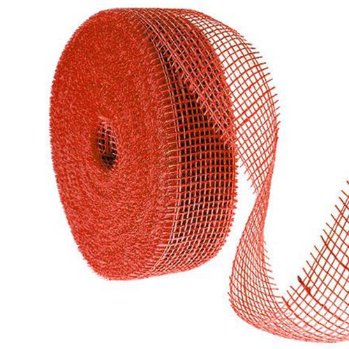 Artikel Juteband Rot 5 cm x 40 m für Dekoration und Bastelarbeiten