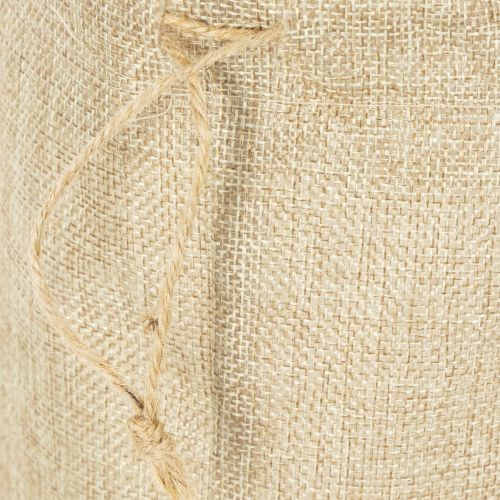 Jutebeutel mit Kordelzug 20×10×30cm Naturfarben wiederverwendbar | Floristik24.ch