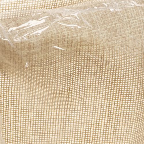 Jutebeutel mit Kordelzug 20×10×30cm Naturfarben wiederverwendbar | Floristik24.ch