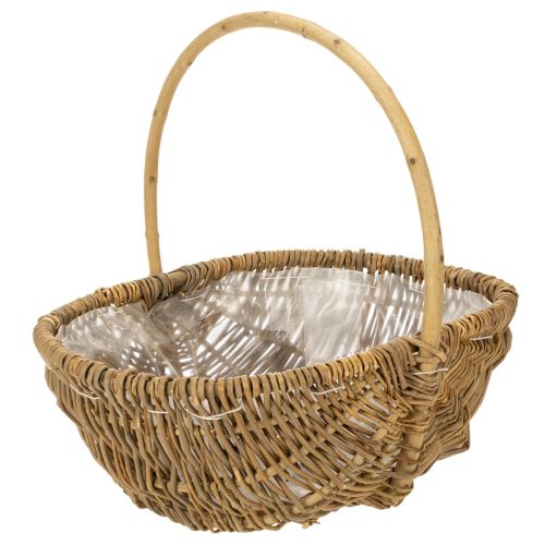 Kartoffelkorb 43/33/23cm mit Folie Natur Set von 3St online kaufen | Floristik24.ch