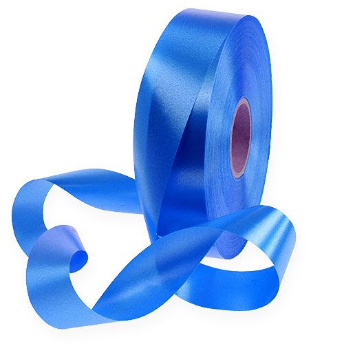 Kräuselband 30mm 100m Blau