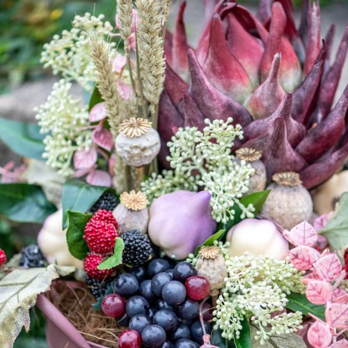 Artikel Künstliche Blumen Creme Skimmia japonica Skimmie 45cm 2St