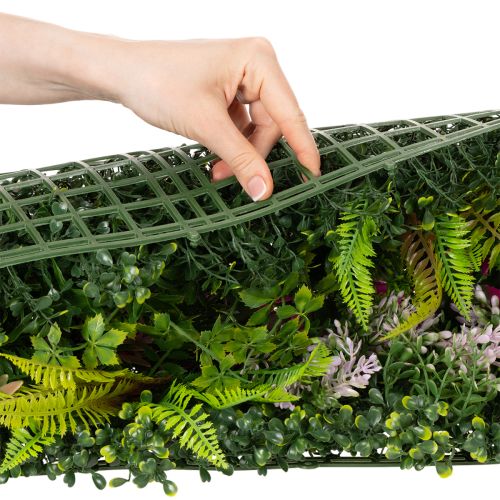 Künstliche Pflanzenwand aus Kunststoff 100 x 55 cm für Innenbereiche | Floristik24.ch