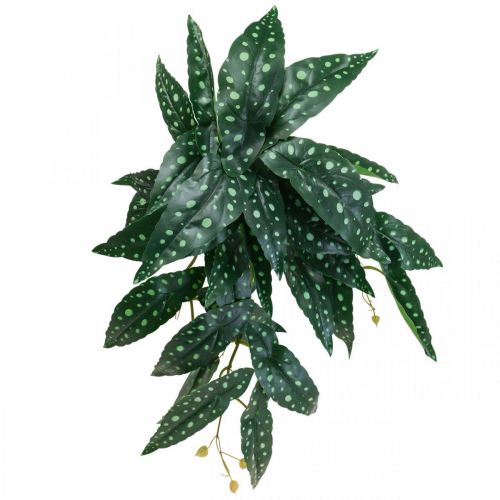 Künstliche Begonien Kunstpflanze Grün, Dunkelgrün 42×28cm