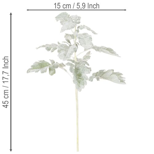 Künstlicher Senecio Zweig