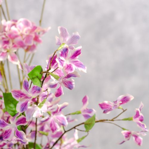 Artikel Kunstblume Clematiszweig lange haltbare Tischdekoration 110cm 3St