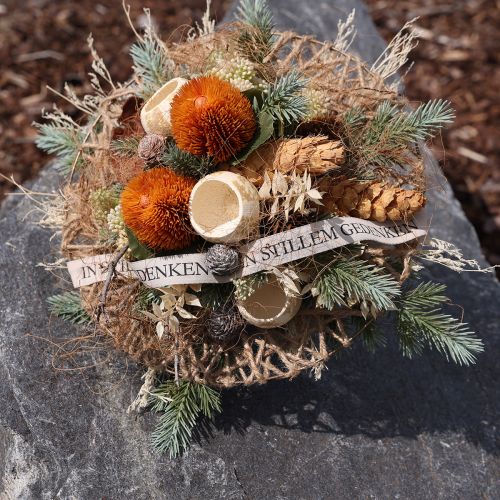 Artikel Kunstblumen, Banksia, Proteaceae Orange L58cm H6cm 3 St