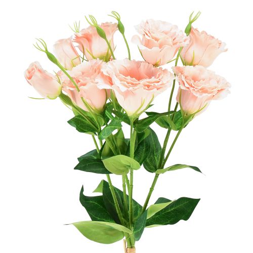 Artikel Kunstblumen Eustoma Lisianthus Rosa 52cm 5 St