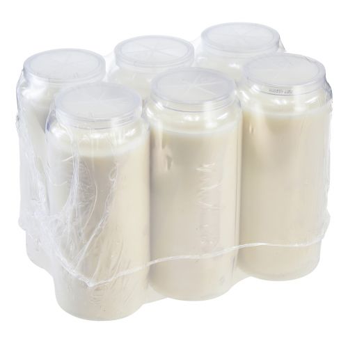 Floristik24 Öllicht für Grablaternen Grablampen Ø6,5cm H15cm 6 St