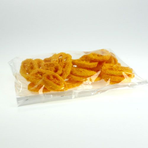 Floristik24 Luffa Scheiben Gelb 25 St