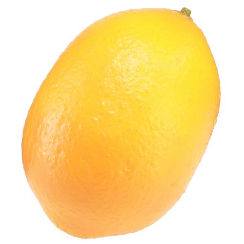 Floristik24 Mediterrane Deko Zitrone Künstliche Zitrone Ø6,5cm 9cm
