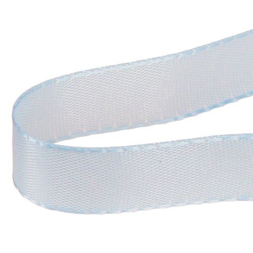 Artikel Dekoband Geschenkband Hellblau Band Blau Webkante 15mm 3m 10 St