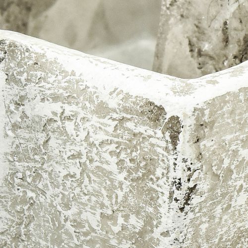 Floristik24 Pflanzkreuz Betonoptik Pflanzschale Kreuz 14,5x21x5cm