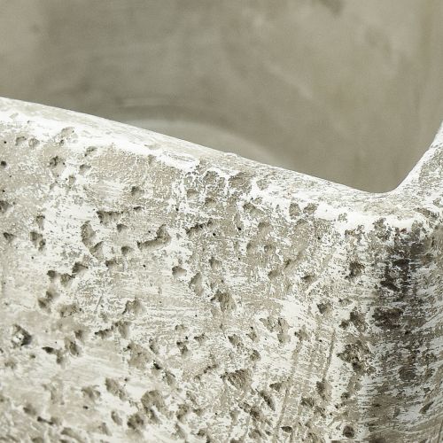 Floristik24 Pflanzschale Herz Pflanzherz Grabschale Tischdeko 20×21,5×8,5cm