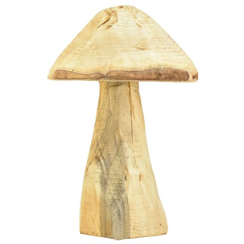 Floristik24 Natürlicher Deko-Pilz aus Ulmenholz Holzpilz 27cm